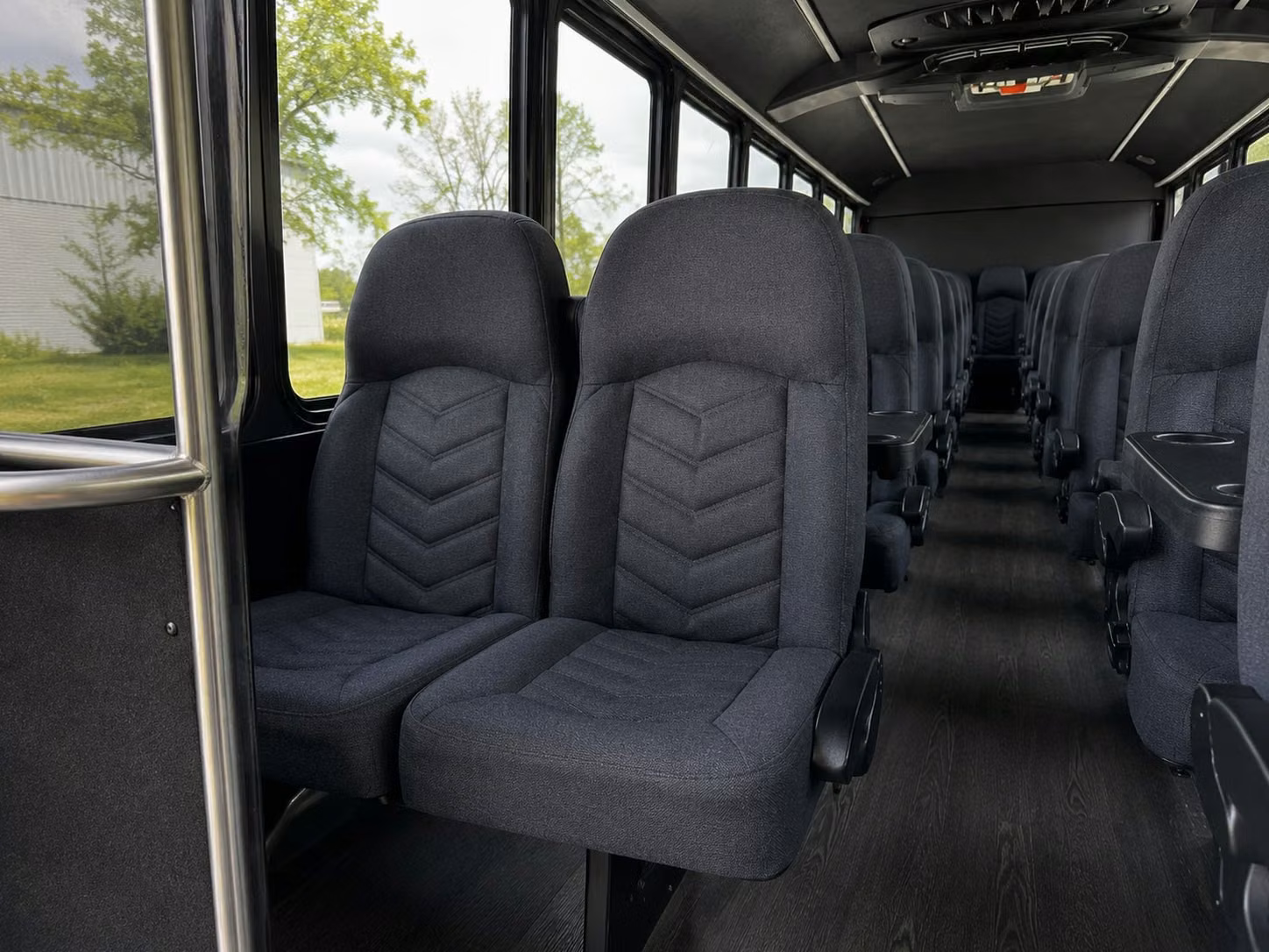 20 passenger minibus inside