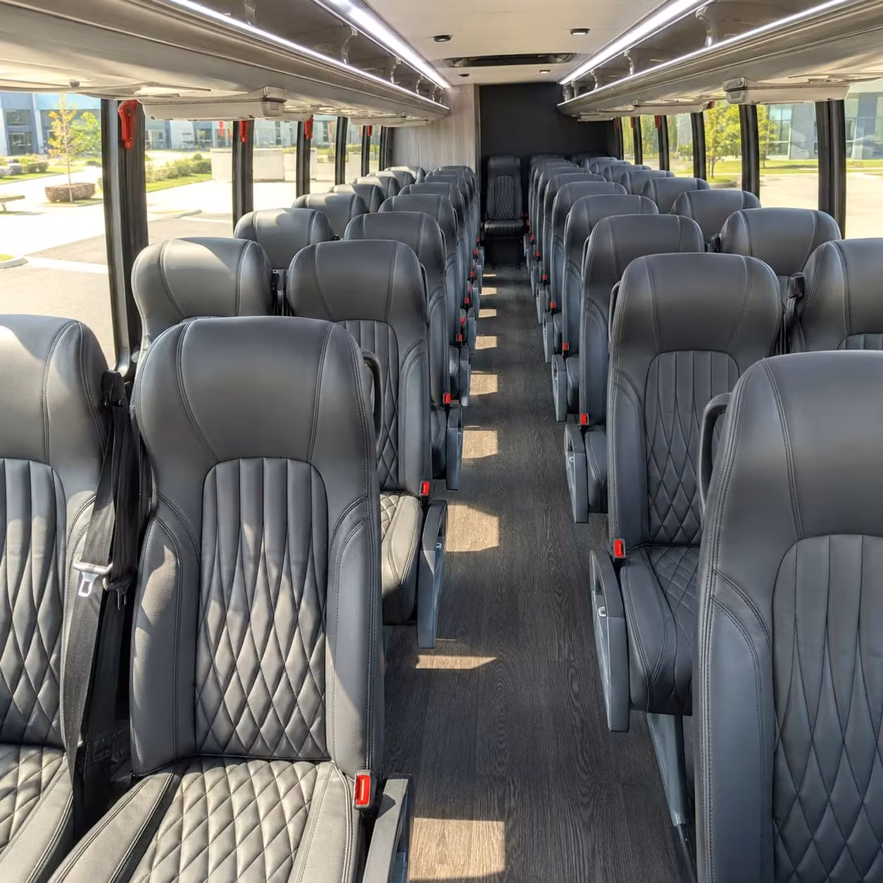 30 passenger minibus inside