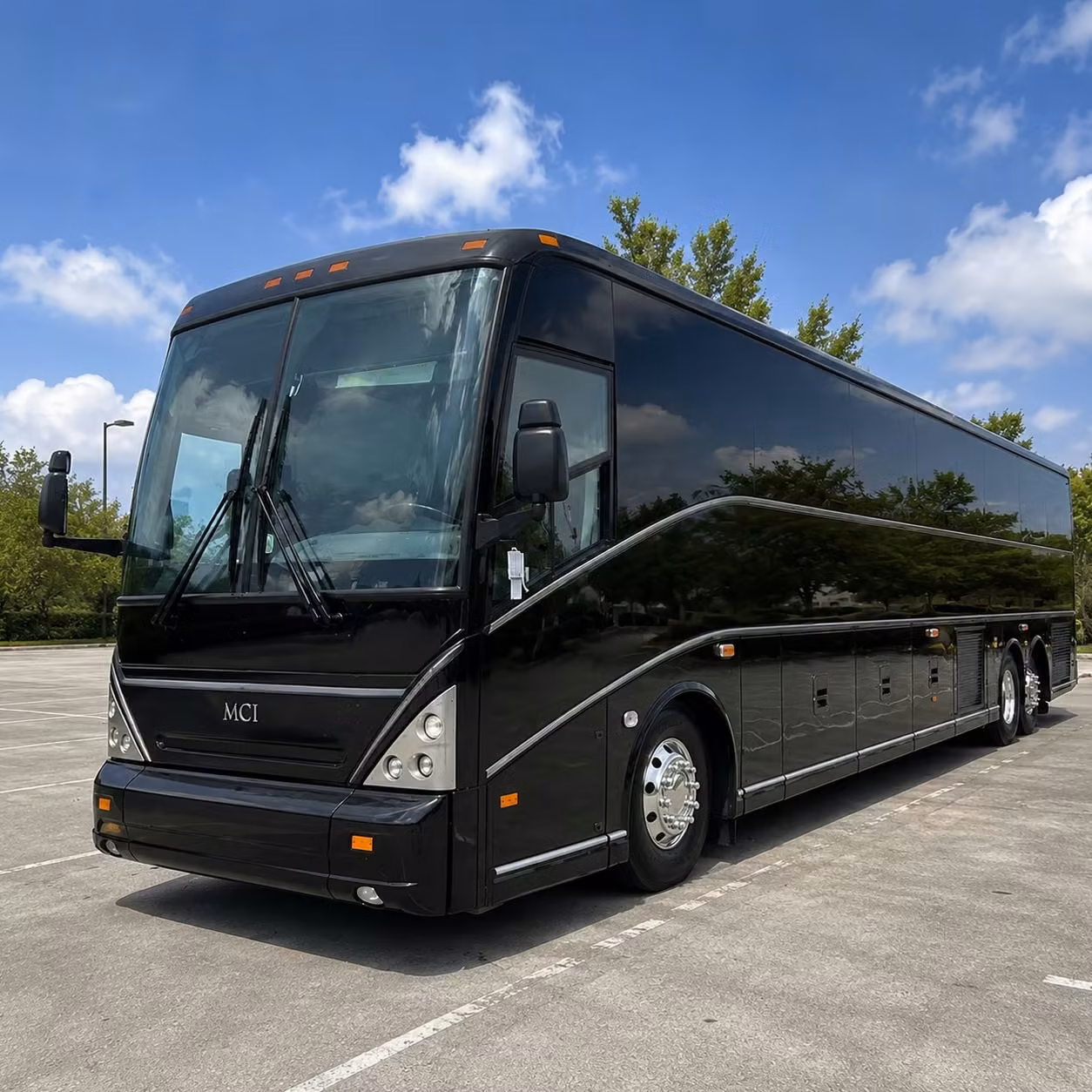 vineland 56 passenger charter bus rental