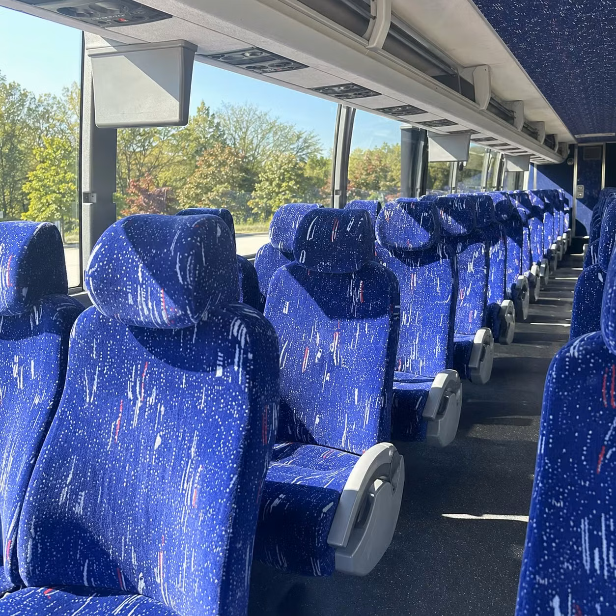 vineland charter bus interior gallery