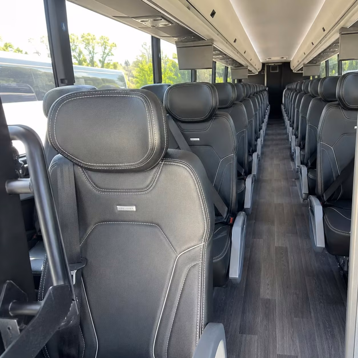 vineland charter bus interior