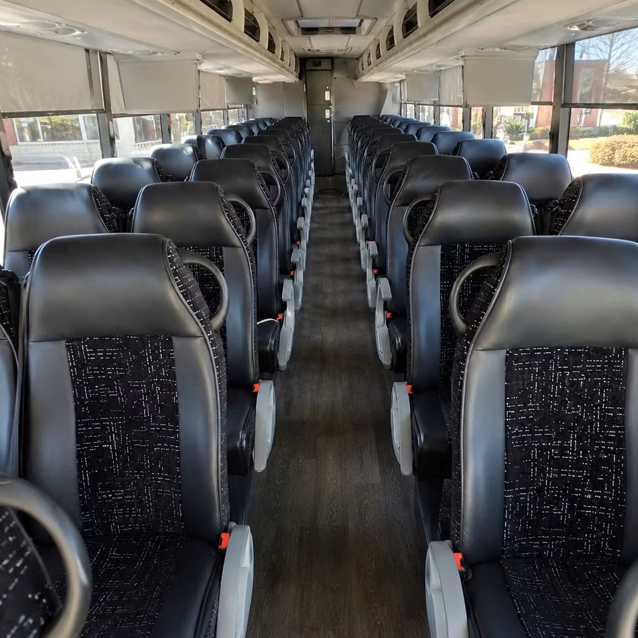 vineland charter bus rental interior